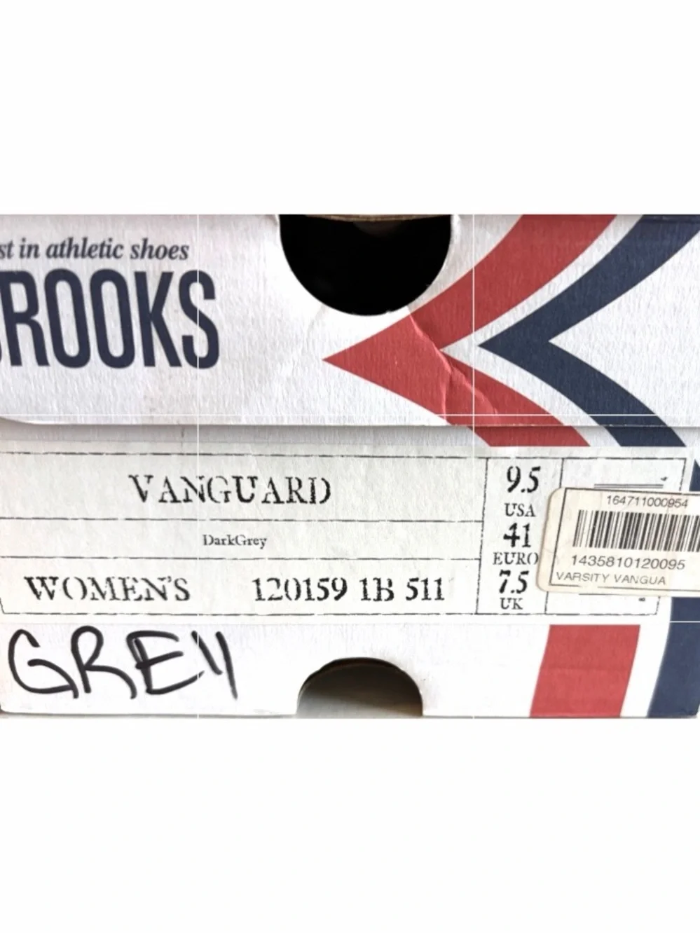 BROOKS ATHLETIC SHOES Women's Varsity Vanguard Running Sneaker - Picture 6 of 6